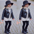 Trendy Girl PU Leather Jacket